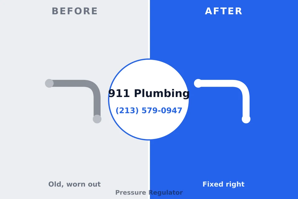 Before and after: plumbing company Los Alamitos, CA